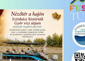 DunaFeszt-Túra - Nézőtér a hajón