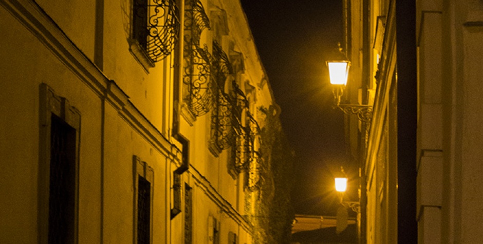 Győri séta by night