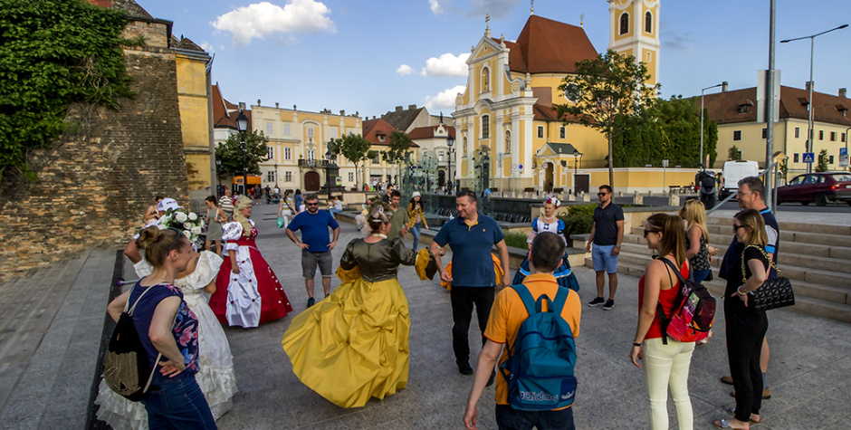 A győri éjszaka barokk csodái 