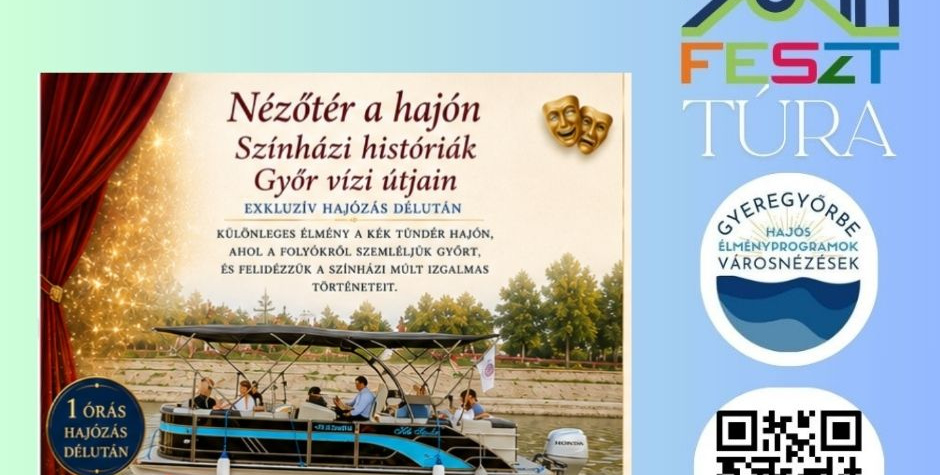 DunaFeszt-Túra - Nézőtér a hajón