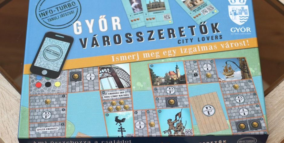 Városszeretők Társasjáték